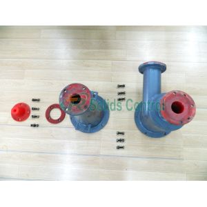 Polyurethane Hydraulic Drilling Mud Desander High Performance Cyclone Desander