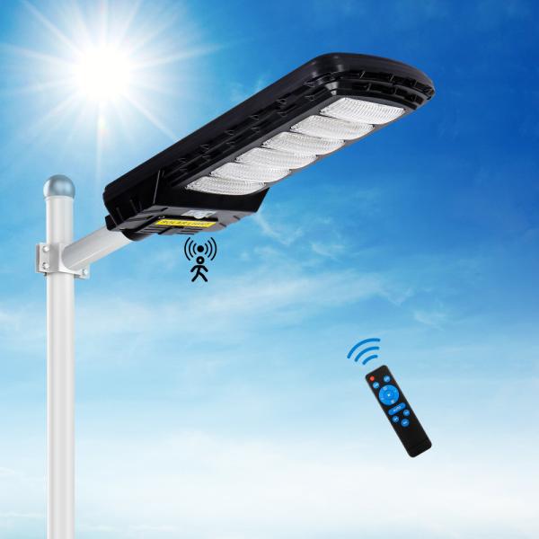 Buy Motion Sensor All In One Solar LED Street Light 50W 100W 200W IP65 Waterproof Landscape Lamp at wholesale prices
