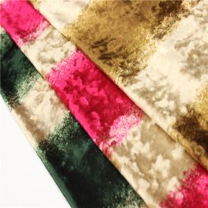 Buy cheap Professional Crushed Velour Fabric Home Textile Striped Velvet Fabric from wholesalers