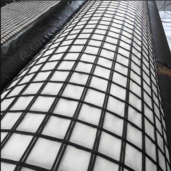 High Spped Road Project Fiberglass Geogrid 120-120 Kn/M Reinforcement For High