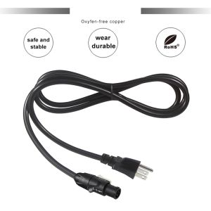 NEMA 5-15P to PowerCON TRUE1 Power Cable 15A 125V for Audio Lighting
