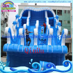 Inflatable Funny Water Slide Wet Water Slide Water Pool Inflatable Slide