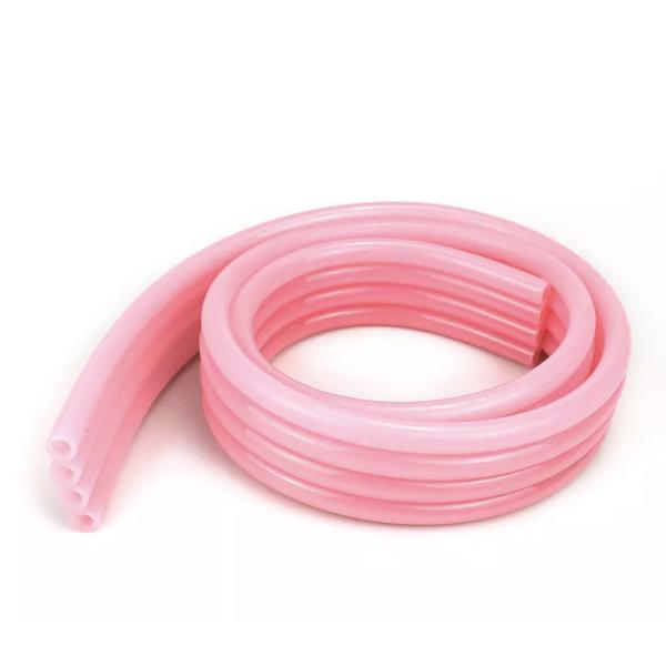 Buy Soft Transparent Rubber Silicone Hose Tube 80mm 70Shore at wholesale prices
