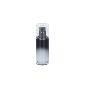 Clear Double Layer Arcylic Makeup Pump Bottle Base Foundation Packaging