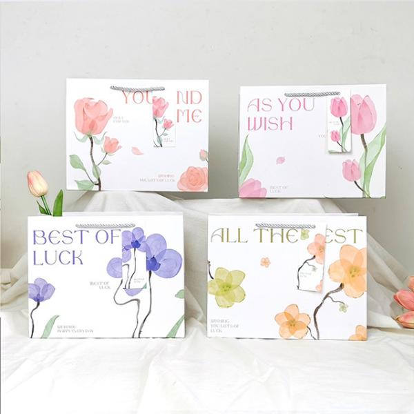 Customized Clothing Jewelry Hand-Packaging Paper Bags Anniversary Gift Souvenir Gift Packaging Bags