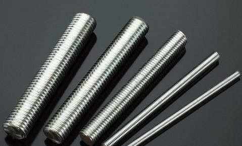 Buy Industrial DIN975 All Threaded Rod Fasteners , Fully Threaded Tension Rod Carbon Steel at wholesale prices