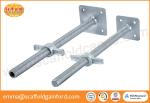 Adjustable galvanized painted scaffold base jack screw jack 600mm 780mmL for