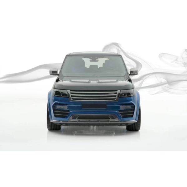 Black Range Rover Bodykits 240mm Carbon Fiber Widebody Kit 2019-