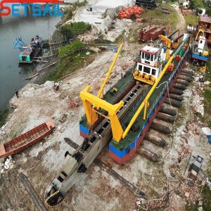 Maximum Capacity 6000m3/Hour Electric Power Cutter Suction Dredger with