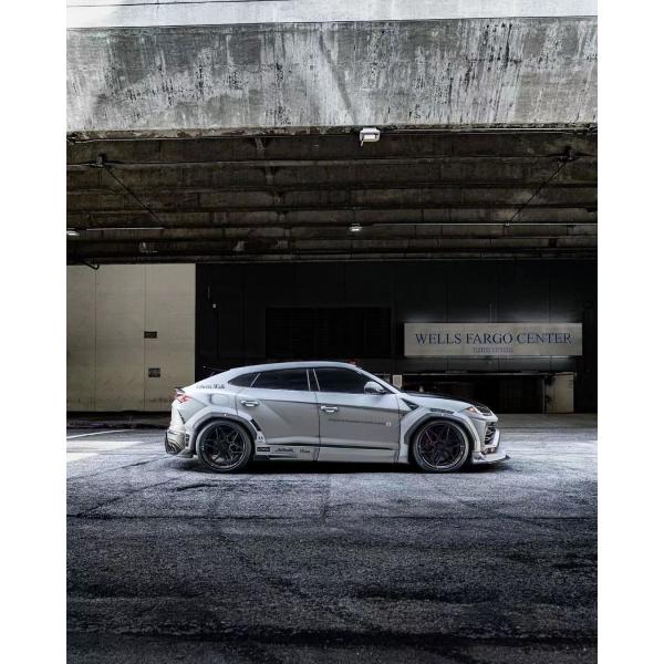 LB Style Wide-body Kit for Lamborghini URUS Carbon Fiber Body Kit Urus Carbon Fiber Front Lip Diffuser Spoiler Wide-body Kit