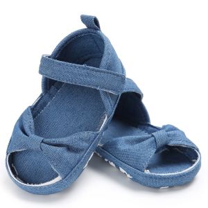 China Summer 2019 Canvas Breathable 0-2 years boy and girl prewalker baby sandals on sale