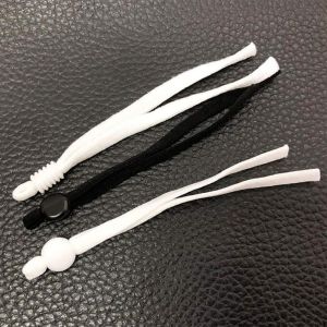 Adjustable elastic band 1/4 inch ear loops for facemask