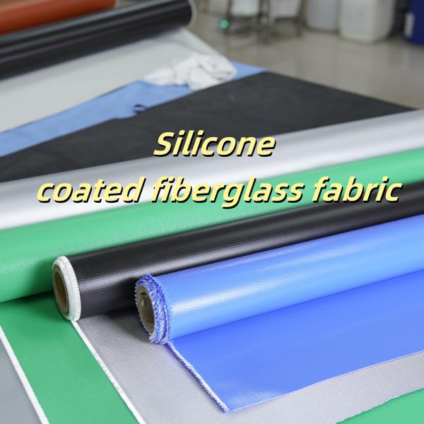 Buy Silicone Coated Fiberglass Fabric 400 g/sqm, 0.3mm Thickness at wholesale prices