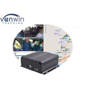 2TB HDD 256GB SD Vehicle Mobile DVR Digital Video Recorder System