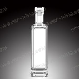 Customization Screen Printing 375ML Glass Liquor Bottles