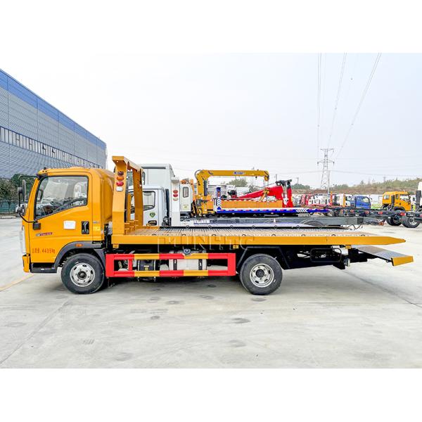 HOWO 4x2 5-10TON Light Duty Commercial Trucks Flatbed Cargo Wrecker Truck
