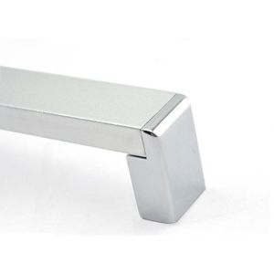 Solid 192mm Kitchen Aluminium Cabinet Handles Square Cupboard Pulls Modern