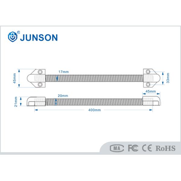 Durable Stainless Steel Cable Protection Door Loop 400mm Length Wire Protection Function