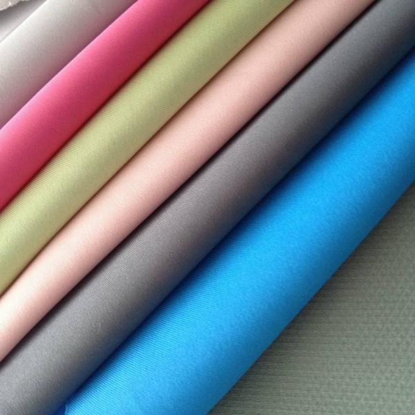 Preppy Style 100% Polyester Twill Fabric for School Uniform Yarn Count 150D*150D