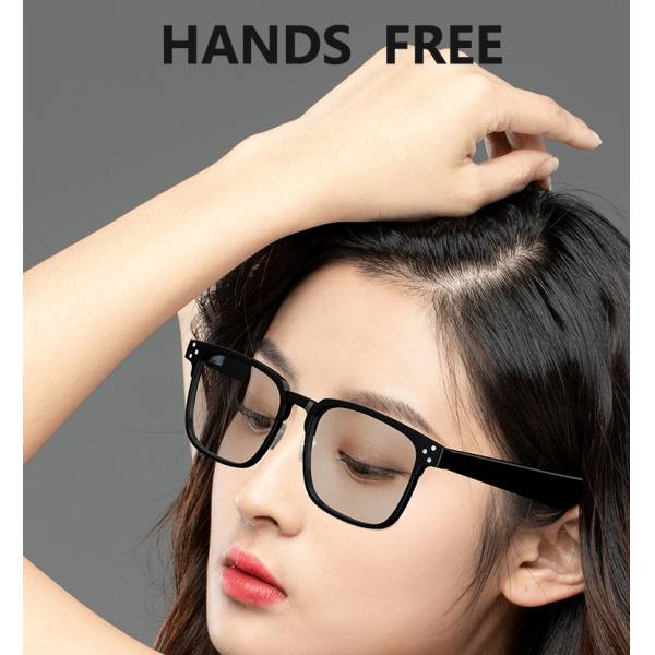 PC Arms AI Glasses Translator , Anti Blue Light Smart Glasses Waterproof For Man And Woman