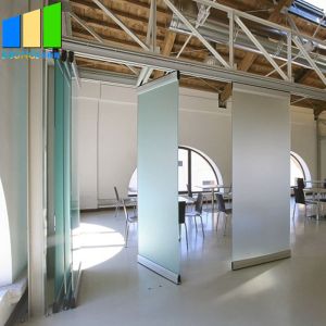 3 m Height Movable Partition Walls Glass Wall Office Sliding Frameless Glass