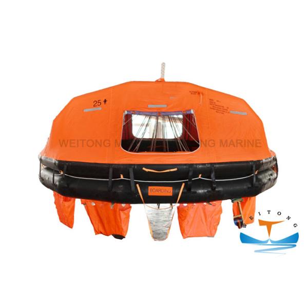 Buy ABS Approved Life Raft Davit Launch , 15 Person Raft 36m Max Stowage Height at wholesale prices
