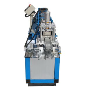 Plc Control Hydraulic Cutting Roller Shutter Slat Machine Different Embossing