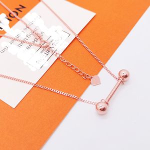 18K Pure Gold Necklace Fine Jewelry 18k Real Gold Party Wedding Necklaces For