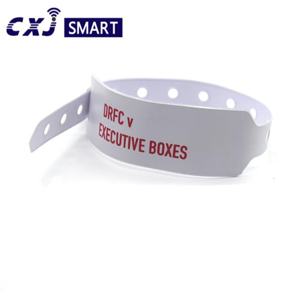 Ultralight Ev1 PVC RFID Wristbands Waterproof RFID Tag Bracelet