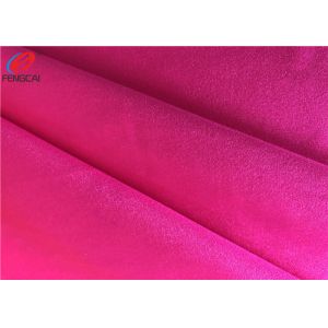 Solid Color Elastic Knitted 87% Polyester 13% Spandex Fabric For Apparel