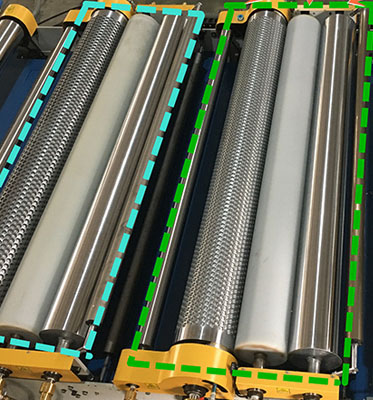 air cushion bubble film packing extruder machine air bubble film wrap making production line