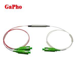 Fiber Optical Filter FWDM WDM System 3.0mm Connector SC / APC