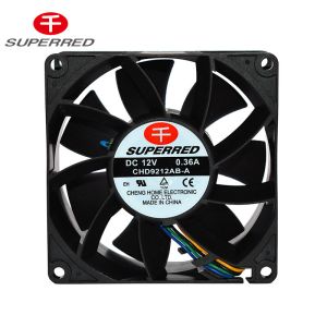 Thermoplastic PBT 180g Server Rack Cooling Fans