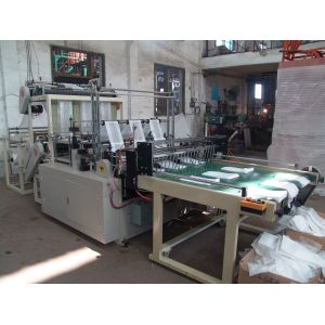High Speed Plastic Bag Making Machine Six Lines Cold Cutting
