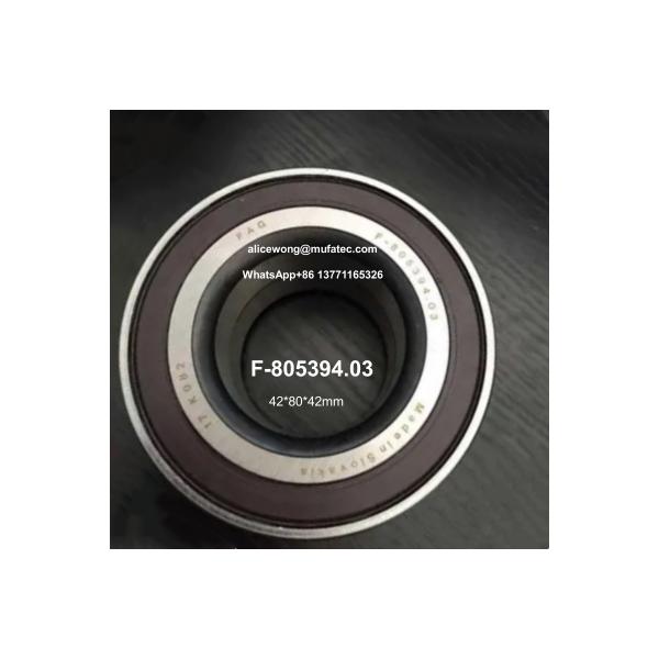 F-805394.03 F-805394 auto wheel hub bearings angular contact ball bearings 42*80*42mm