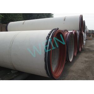 ISO2531 Standard Jacked Pipe Ductile Iron Wear Resistant For Steam Supply