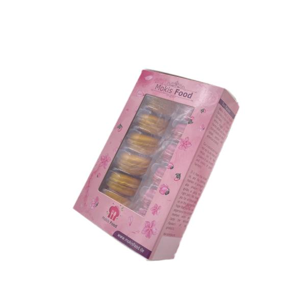 Buy Customized Paper Kraft Foldable Macaron Packaging Boxes For Macaron at wholesale prices