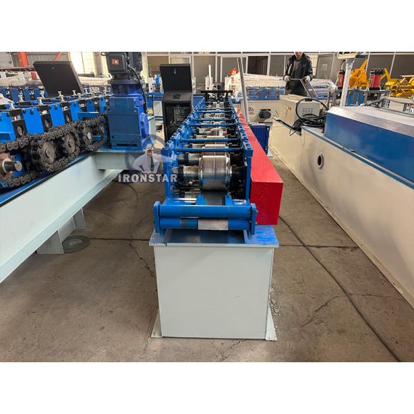 1.5 2.5 4 inch 20 GA 3 sizes in 1 C channel roll forming machine in America