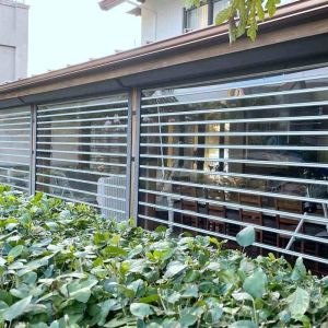 Visibility PC100 Transparent Roller Shutter Door With Excellent Weather