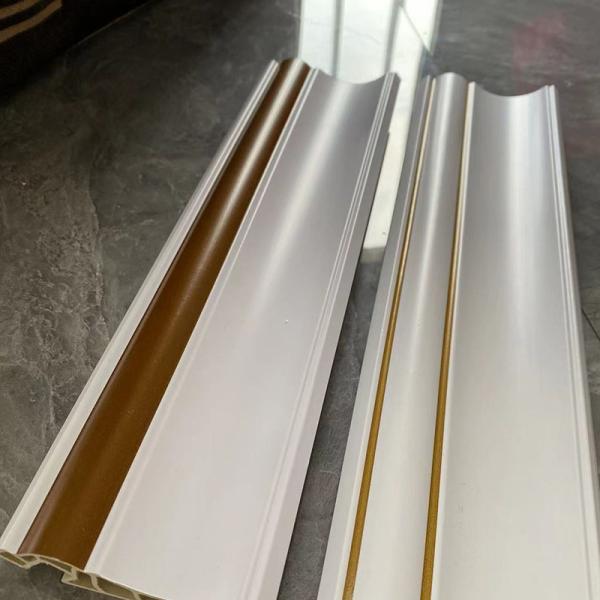 Decoration Accessories PVC Floor Plastic Skirting Board 500g/M