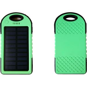 2016 Solar Power Bank 4000mAh Waterproof Powerbank Cargador Portable Solar