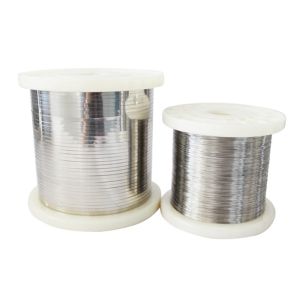 Ni60Cr15 637 MPA Nickel Chromium Resistance Wire Flat NiCr Alloy
