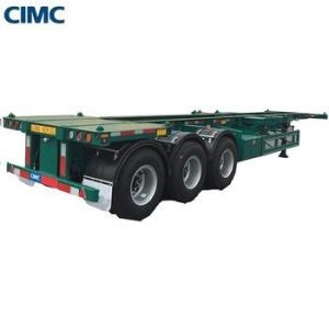 Heavy Load Capacity Trailer Skeleton Parts Container Transportation