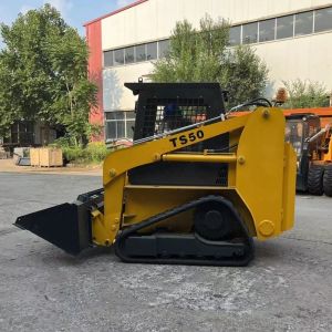 Agricultural Machinery Mini Crawler Skid Steer Loader Rated Load 1t Walking Mode