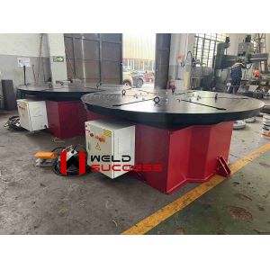 10t Welding Turntable With Hand Control Box Rotary With Fast Rotation Speed