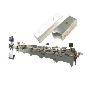 Lock Bottom Box Carton Box Auto Folder Gluer Machine for Paperboard and