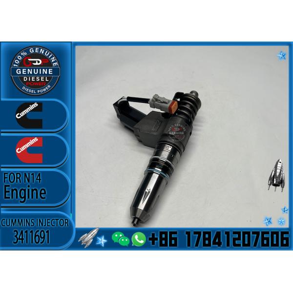 Original N14 Diesel Machinery Engine Parts 3411766 Fuel Injector For Cummins