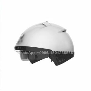 Non Contact Face Recognition Thermometer Helmet