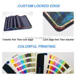 Materail Natural Rubber fabric Sublimation Blank Desk Mouse Pad With Logo