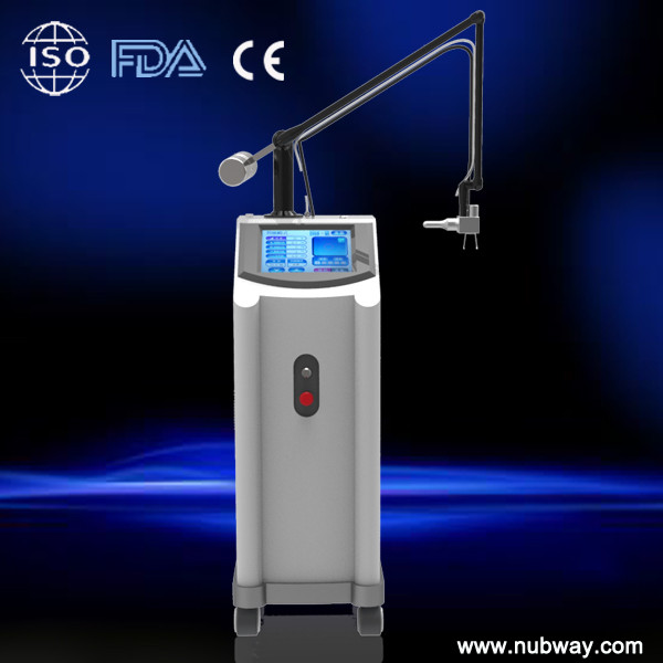 Buy 0.12mm Glass Pipe Co2 Fractional Laser Machine For Hands Skin Resurfacing at wholesale prices